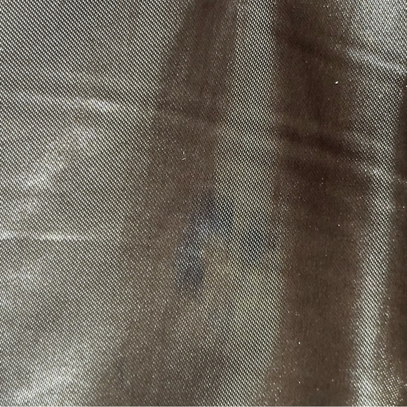 Rare Vintage Women's Leather Trench Barn Coat in Brown Size XL - Picture 12 of 12